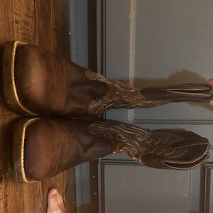 Durango Brown Leather Men's Boots